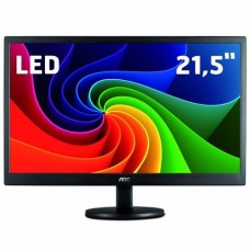 MONITOR DE VIDEO LED 21,5" WIDE PRETO E2270SWN AOC
